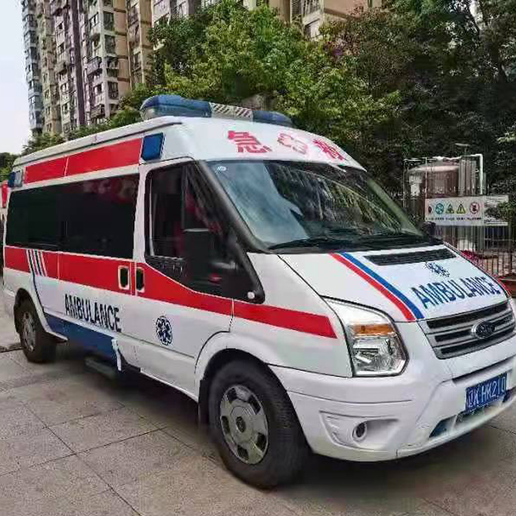 贵港长途救护车护送病人返乡